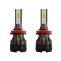 2 PCS KINGSOFE H8 / H9 / H11 DC9-36V / 18W / 6000K / 2000LM IP68 Car LED Headlight Lamps