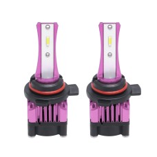 2 PCS F6 9012 DC9-32V 26W 6500K 3000LM Car / Motorcycle LED Headlight Lamps / Fog Light (Purple)