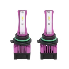 2 PCS F6 9006 DC9-32V 26W 6500K 3000LM Car / Motorcycle LED Headlight Lamps / Fog Light (Purple)