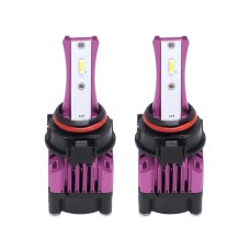 2 PCS F6 5202 DC9-32V 26W 6500K 3000LM Car / Motorcycle LED Headlight Lamps / Fog Light (Purple)