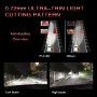 2 PCS P12 PSX26W DC11-30V 45W 6500K 6500LM Car LED Headlight Lamps