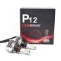 2 PCS P12 PSX26W DC11-30V 45W 6500K 6500LM Car LED Headlight Lamps