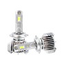 2 PCS P12 H7 DC11-30V 45W 6500K 6500LM Car LED Headlight Lamps