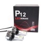 2 PCS P12 9012 DC11-30V 45W 6500K 6500LM Car LED Headlight Lamps