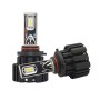 2 PCS P9 HB3 / H10 DC11-30V 50W 6000K 6800LM Car LED Headlight Lamps