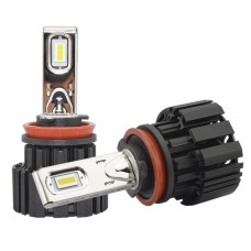 2 PCS P9 H8 / H9 / H11 / H16 DC11-30V 50W 6000K 6800LM Car LED Headlight Lamps