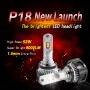 2 PCS P18 P13W DC11-30V 52W 6500K 6500LM Car LED Headlight Lamps