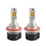 2 PCS P18 H13 / 9008 DC11-30V 52W 6500K 9000LM Car LED Headlight Lamps