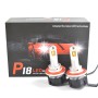 2 PCS P18 H13 / 9008 DC11-30V 52W 6500K 9000LM Car LED Headlight Lamps