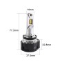 2 PCS P18 H8 / H9 / H11 / H16 DC11-30V 52W 6500K 6500LM Car LED Headlight Lamps