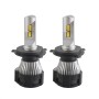 2 PCS P18 H4 DC11-30V 52W 6500K 9000LM Car LED Headlight Lamps