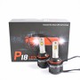 2 PCS P18 9007 / HB5 DC11-30V 52W 6500K 9000LM Car LED Headlight Lamps