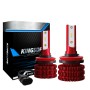 2 PCS KINGSOFE K5 H8 / H9 / H11 DC9-36V / 18W / 2000LM / 6000K IP68 Car LED Headlight Lamps (Cool White)