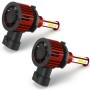 F8 9005 2 PCS DC9-36V 22W 2500LM IP68 Car LED Headlight Lamps(6000K White Light)