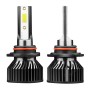 F2 9005 / HB3 / H10 2 PCS DC9-36V / 25W / 6000K / 2500LM IP68 Waterproof Car LED Headlight(Cold White Light)