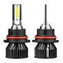 F2 9007 / HB5 2 PCS DC9-36V / 25W / 6000K / 2500LM IP68 Waterproof Car LED Headlight(Cold White Light)