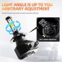 M6 9005 / HB3 / H10 2 PCS DC9-36V / 25W / 6000K / 2500LM IP68 Waterproof Car LED Headlight(Cold White Light)