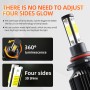 M6 9006 / HB4 2 PCS DC9-36V / 25W / 6000K / 2500LM IP68 Waterproof Car LED Headlight(Cold White Light)