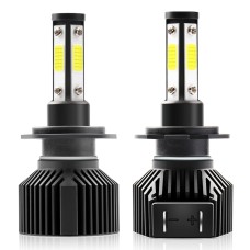 M6 H7 2 PCS DC9-36V / 25W / 6000K / 2500LM IP68 Waterproof Car LED Headlight(Cold White Light)