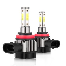 M5 H11 / H8 / H9 2 PCS DC9-36V / 25W / 6000K / 2500LM IP68 Waterproof Car LED Headlight(Cold White Light)