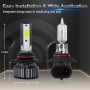 P1 9005 1 Pair 9V-36V / 36W / 8000K / 6000LM IP68 Waterproof Car LED Headlight