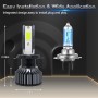 P1 H7 1 Pair 9V-36V / 36W / 8000K / 6000LM IP68 Waterproof Car LED Headlight