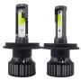 P1 H4 1 Pair 9V-36V / 36W / 6000LM IP68 Green Lime Light Waterproof Car LED Headlight
