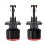 2 PCS G12A H4 24W / DC9-20V / 6000K / 3500LM IP68 Car LED Headlight