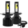 1 Pair V10 H4 6000K / 8000LM / 40W / DC10-32V IP67 Waterproof Car LED Headlight