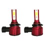 1 Pair F7 9005 DC9-36V / 22W / 2200LM IP67 Car LED COB Lamp Beads Headlight(8000K Ice Blue Light)