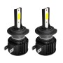 1 Пара F7 H7 DC9-36V / 22W / 2200LM IP67 Фара светодиодных ламп CAR COB BEAD (6000K White Light)