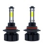 1 Pair V6 9005 DC9-36V / 22W / 2200LM / 6000K IP68 Car LED COB Lamp Beads Headlight