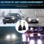 1 Pair V6 9005 DC9-36V / 22W / 2200LM / 6000K IP68 Car LED COB Lamp Beads Headlight