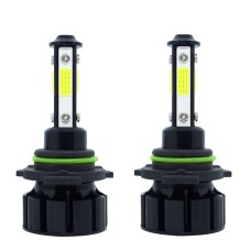 1 Pair V6 9006 DC9-36V / 22W / 2200LM / 6000K IP68 Car LED COB Lamp Beads Headlight