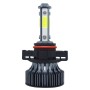 1 Pair V7 5202 DC9-36V / 22W / 2200LM / 6000K IP68 Car LED COB Lamp Beads Headlight(White Light)