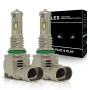 1 Pair A15 9005 DC9-16V / 30W / 3000LM / 6500K IP67 Car LED 3570 Lamp Beads Headlight(White Light)