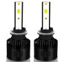 1 Pair P2 880 DC9-12V / 24W / 2200LM IP68 Car Waterproof Headlight 6LEDs SMD-3570 Lamp Beads(6000K White Light)