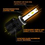 1 Pair P2 880 DC9-12V / 24W / 2200LM IP68 Car Waterproof Headlight 6LEDs SMD-3570 Lamp Beads(6000K White Light)