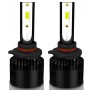 1 Pair P2 9005 DC9-12V / 24W / 2200LM IP68 Car Waterproof Headlight 6LEDs SMD-3570 Lamp Beads(6000K White Light)