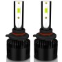 1 Pair P2 9005 DC9-12V / 24W / 2200LM IP68 Car Waterproof Headlight 6LEDs SMD-3570 Lamp Beads(8000K White Light)