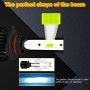 1 Pair P2 9005 DC9-12V / 24W / 2200LM IP68 Car Waterproof Headlight 6LEDs SMD-3570 Lamp Beads(8000K White Light)