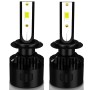 1 Pair P2 H7 DC9-12V / 24W / 2200LM IP68 Car Waterproof Headlight 6LEDs SMD-3570 Lamp Beads(6000K White Light)