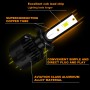 1 Pair P2 H7 DC9-12V / 24W / 2200LM IP68 Car Waterproof Headlight 6LEDs SMD-3570 Lamp Beads(6000K White Light)