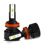 1 Pair Z3 H11 DC9-12V / 24W / 2200LM IP68 Car Waterproof Headlight 6LEDs SMD-3570 Lamp Beads(6000K White Light)