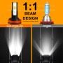 1 Pair Z3 H11 DC9-12V / 24W / 2200LM IP68 Car Waterproof Headlight 6LEDs SMD-3570 Lamp Beads(6000K White Light)