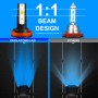 1 Pair Z3 H11 DC9-12V / 24W / 2200LM IP68 Car Waterproof Headlight 6LEDs SMD-3570 Lamp Beads(8000K White Light)