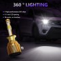 A10 1 Pair H1 6500K / 2500LM / 20W / DC10-32V IP67 Waterproof Car LED Headlight