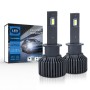 P9 1 Pair H1 6000K / 4000LM / 35W / DC10-32V IP68 Waterproof Car LED Headlight