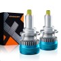 V11 1 Pair 9012 6000K / 3000LM / 30W / DC10-32V IP68 Waterproof Car LED Headlight