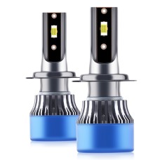 Q2 1 Pair H7 25W / 3000LM / DC9-36V / 6000K IP68 Waterproof Car LED Headlight